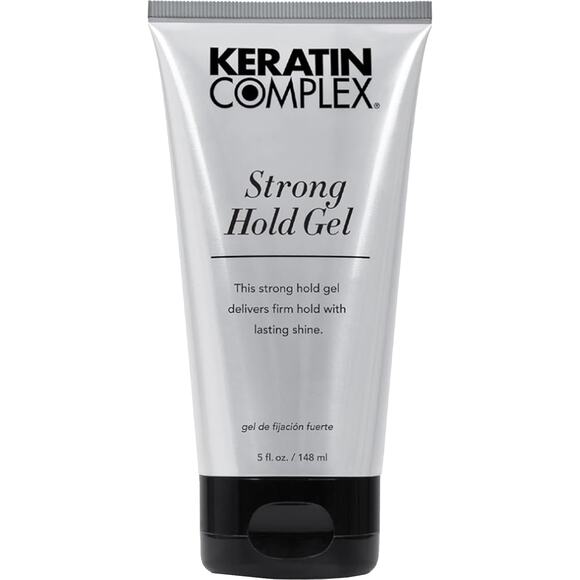New Keratin Complex Strong Hold Hair Gel Unisex Haircare Styling 5 oz (148 ml) - Picture 4 of 4